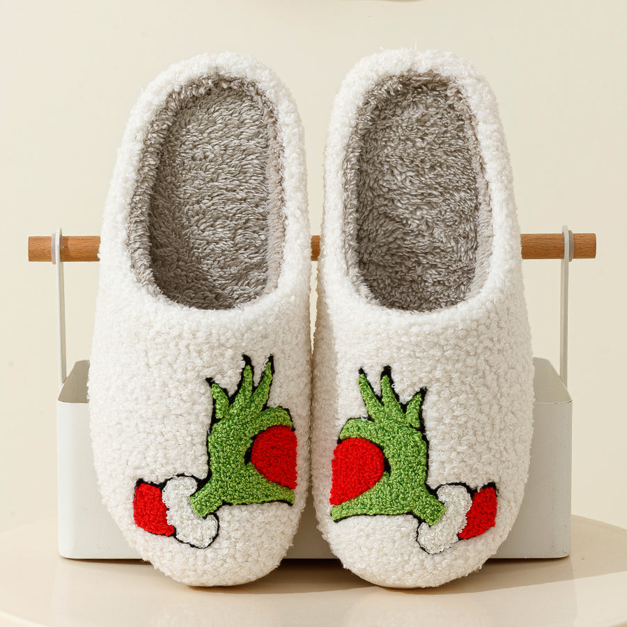 Grinch Heart Slippers (Copy)
