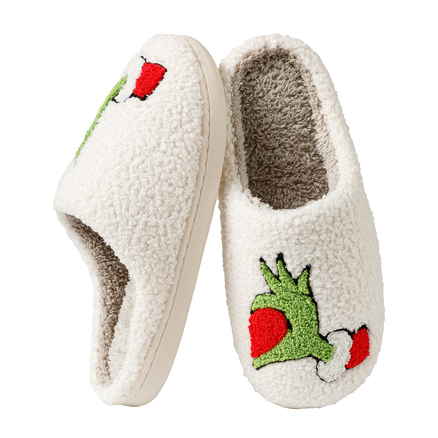 Grinch Heart Slippers (Copy)