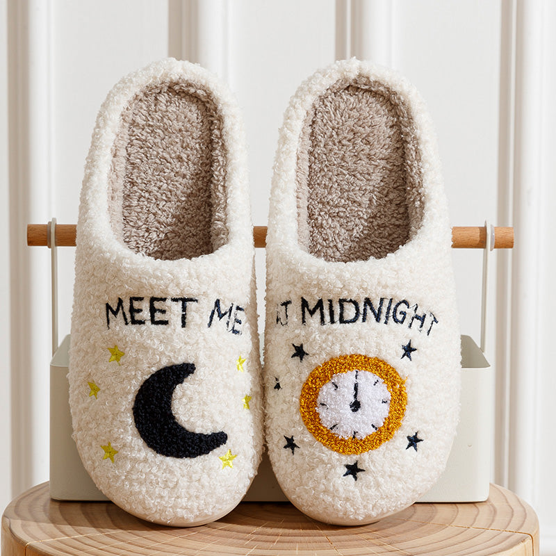Meet Me at Midnight Slippers