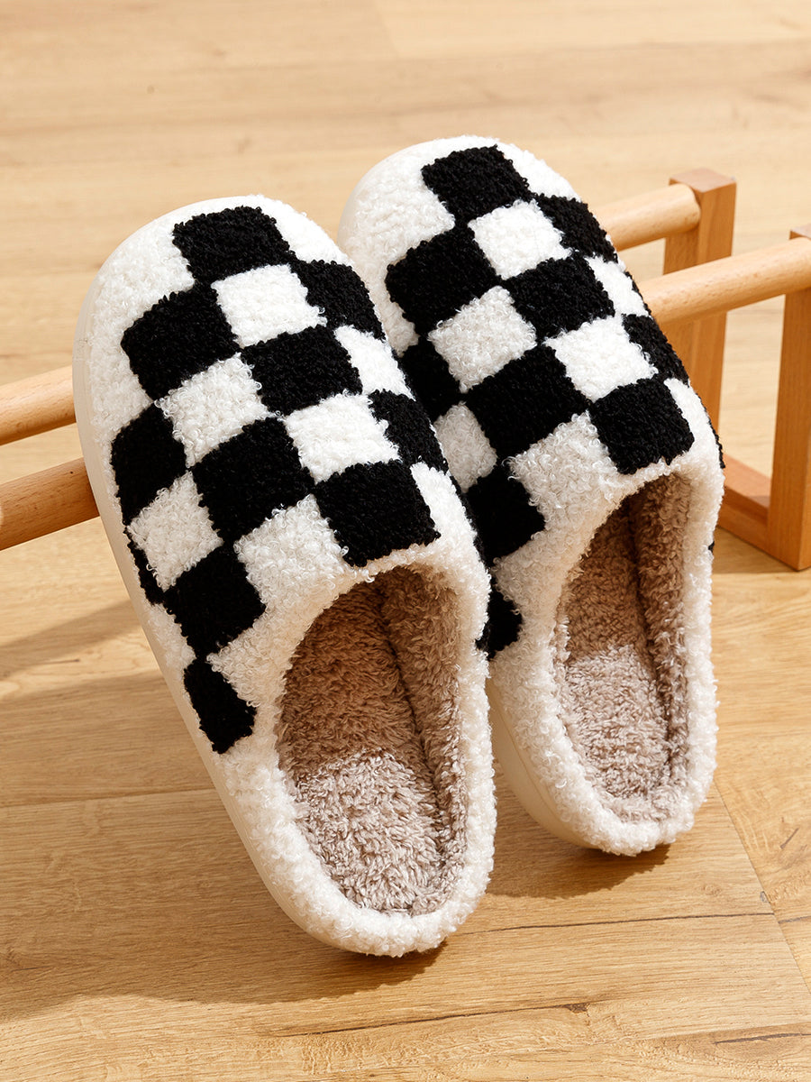 Checker Slippers